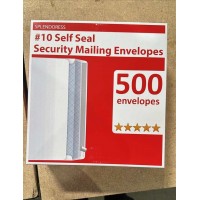 Splendoress 500 Pack Letter Size Peel and Seal Envelopes. 6600Packs. EXW Los Angeles